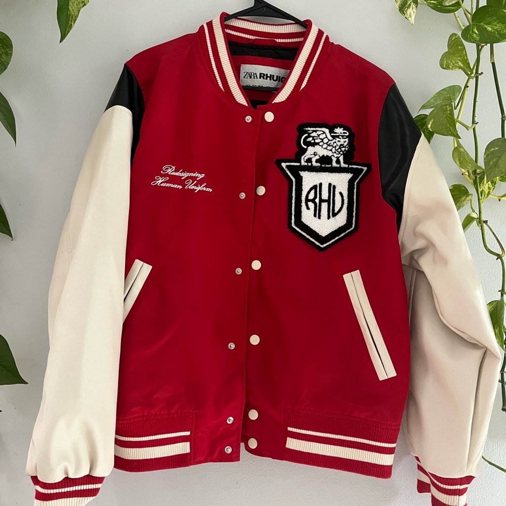 Zara x Rhuigi Bomber/Varsity Jacket - Picture 4 of 12